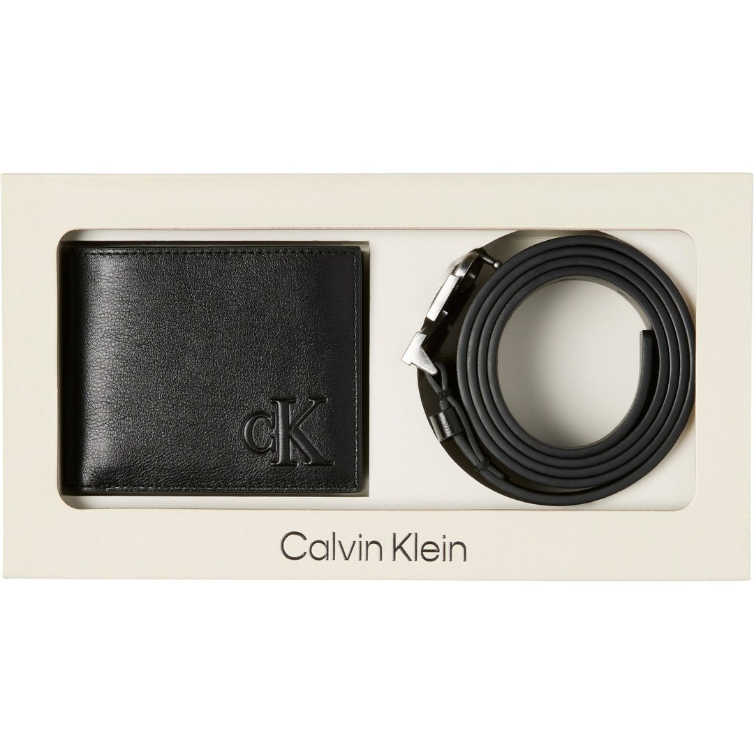 Calvin Klein Uomo Set Cintura e Portafoglio - LV04D0017G-UB1