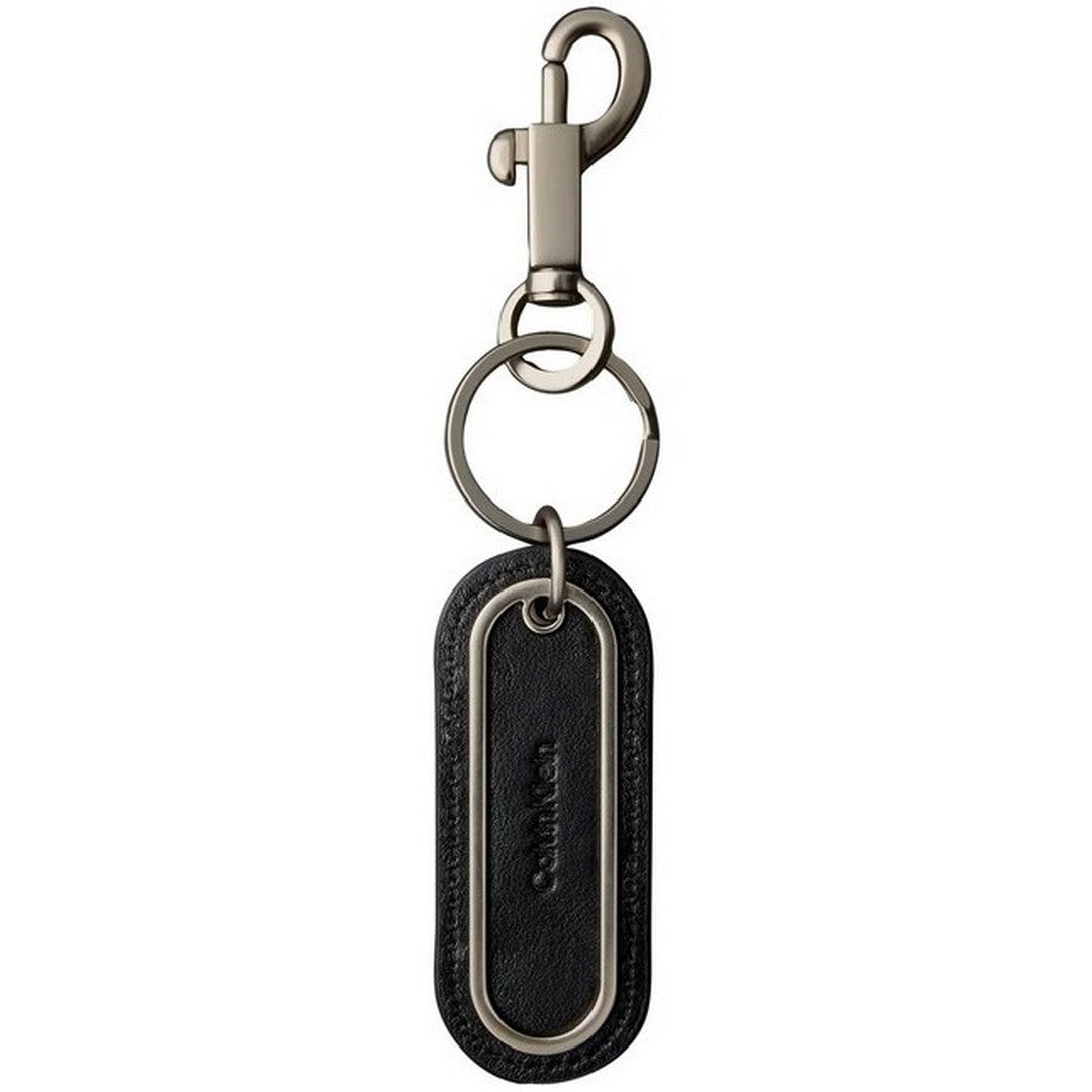 Calvin Klein Uomo Portachiavi Ck Cut Out Keychain Black LV04D1299G - UB1