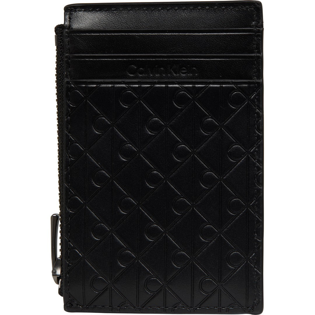 Calvin Klein Portacarte Uomo Refined Emblem Mix N/S Zip Cardh LV04D1319G - UB1