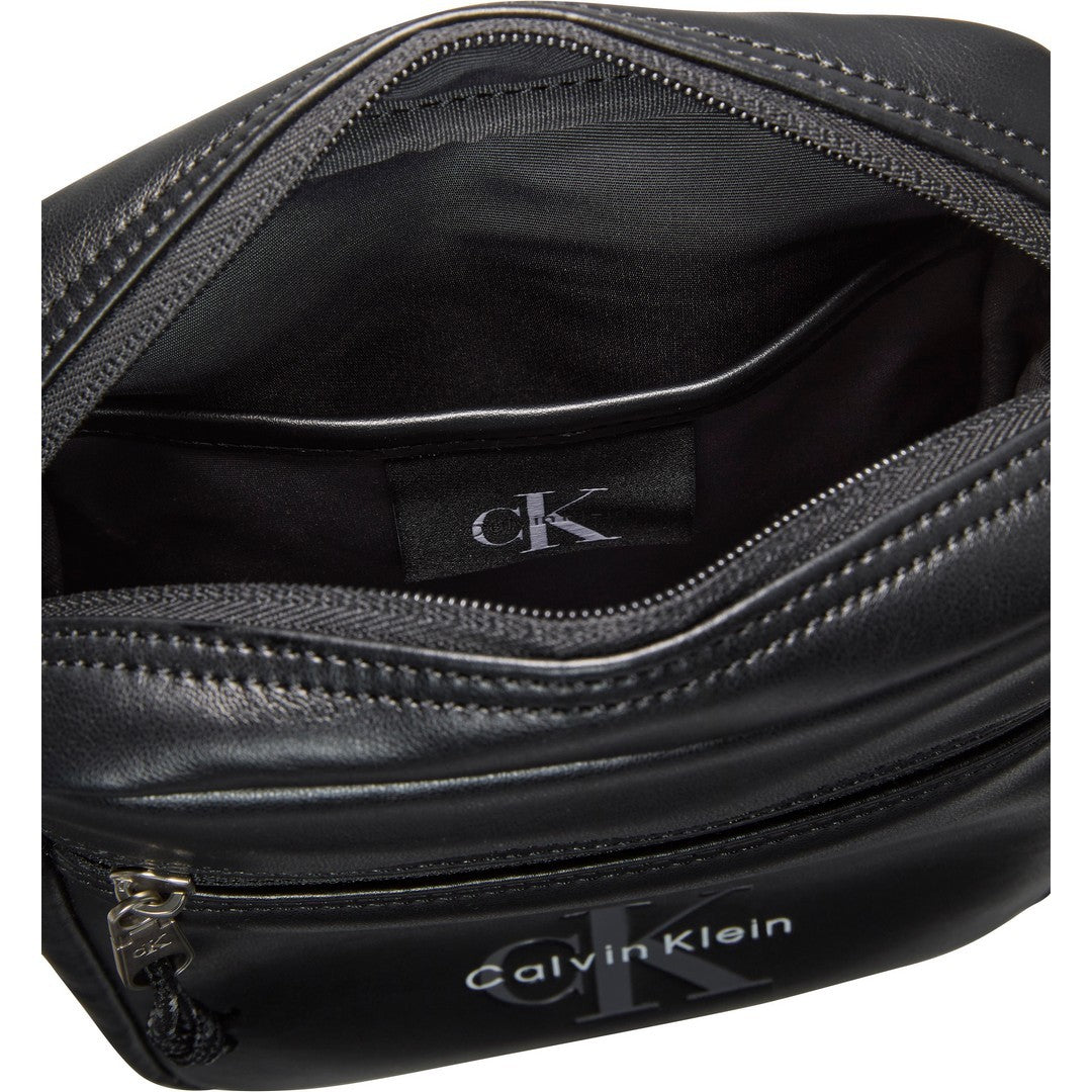 Calvin Klein Uomo Borsa a Tracolla Bold Logo Webbing Reporter LV04D3418G - UB1