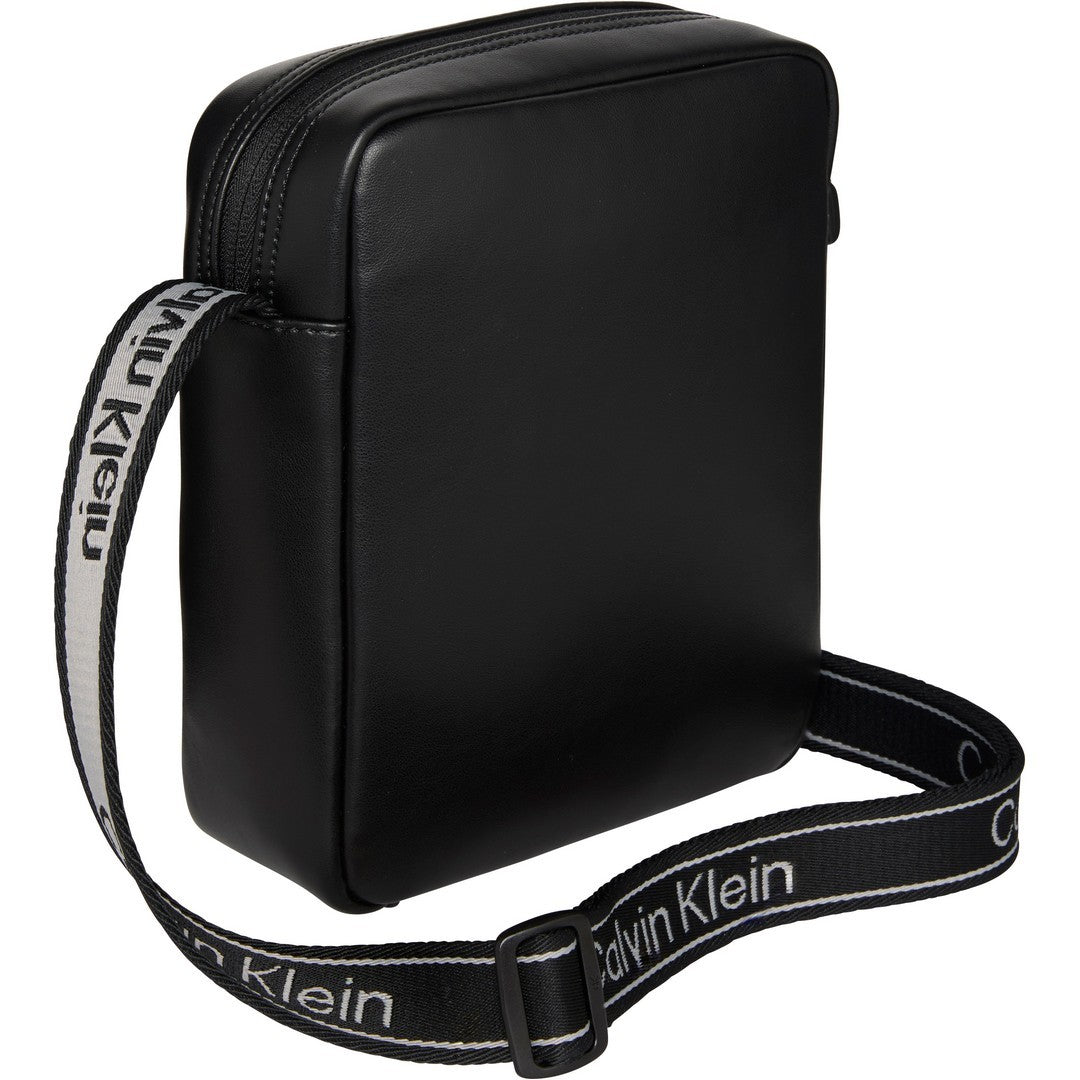 Calvin Klein Uomo Borsa a Tracolla Bold Logo Webbing Reporter LV04D3418G - UB1