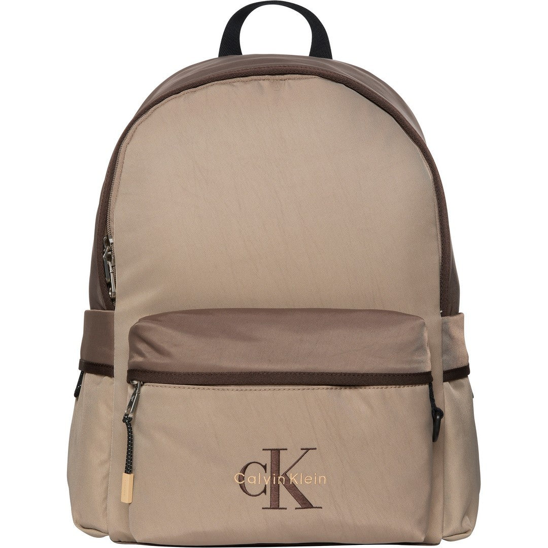 Calvin Klein Uomo Zaino Rotondo Bold Clrblk Round Backpack LV04D3521G-VFU