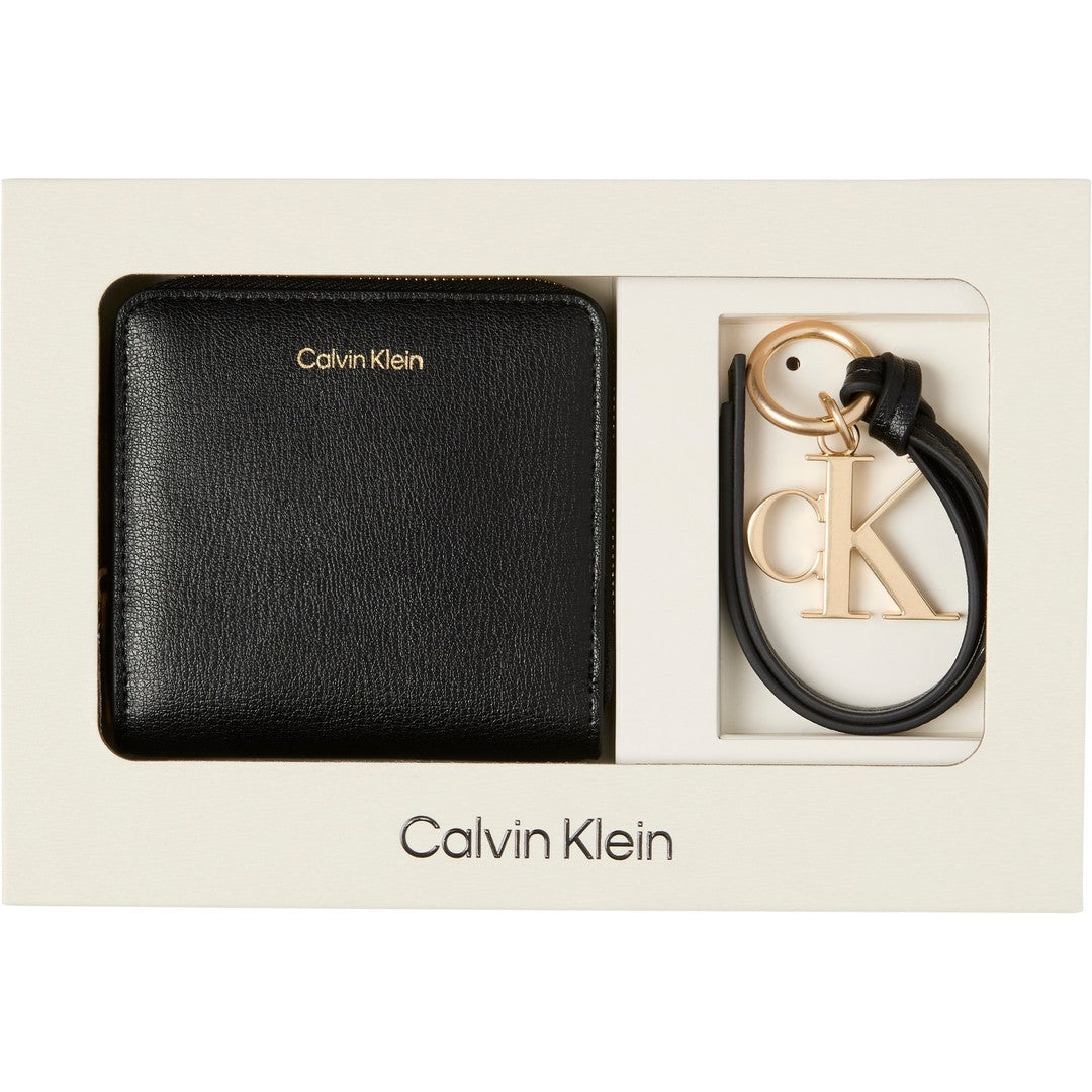 Calvin Klein Donna Set con Portafoglio e Portachiavi LV04F0001G - UB1