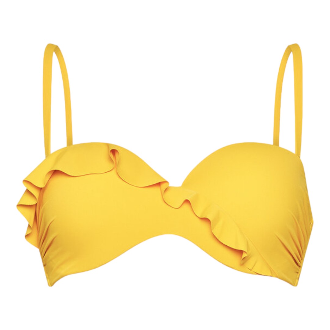 Chantelle Top Bikini Donna Balconcino Memory Giallo - C69360-0HA