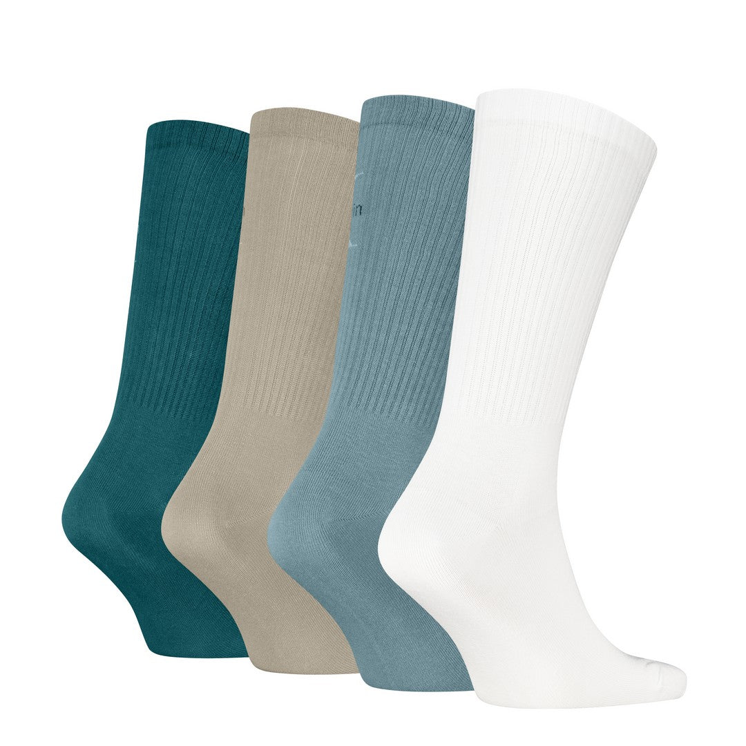 Calvin Klein Uomo 4P Calze in Spugna Giftbox Monologo 701241258003801