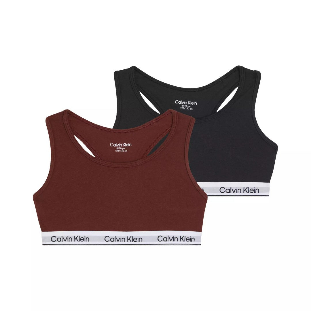 Calvin Klein Kids 2 Pack Bralette Bambina G80G800742T 0WR