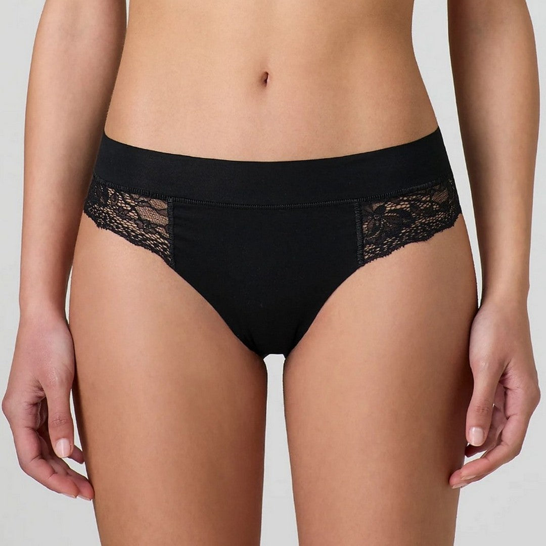 Jadea Slip Donna in Cotone Taglio Laser con Pizzo 8013