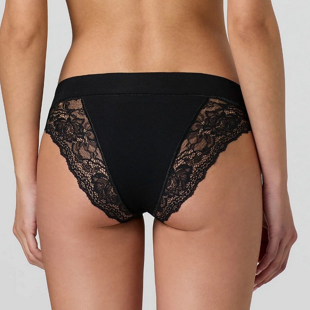 Jadea Slip Donna in Cotone Taglio Laser con Pizzo 8013
