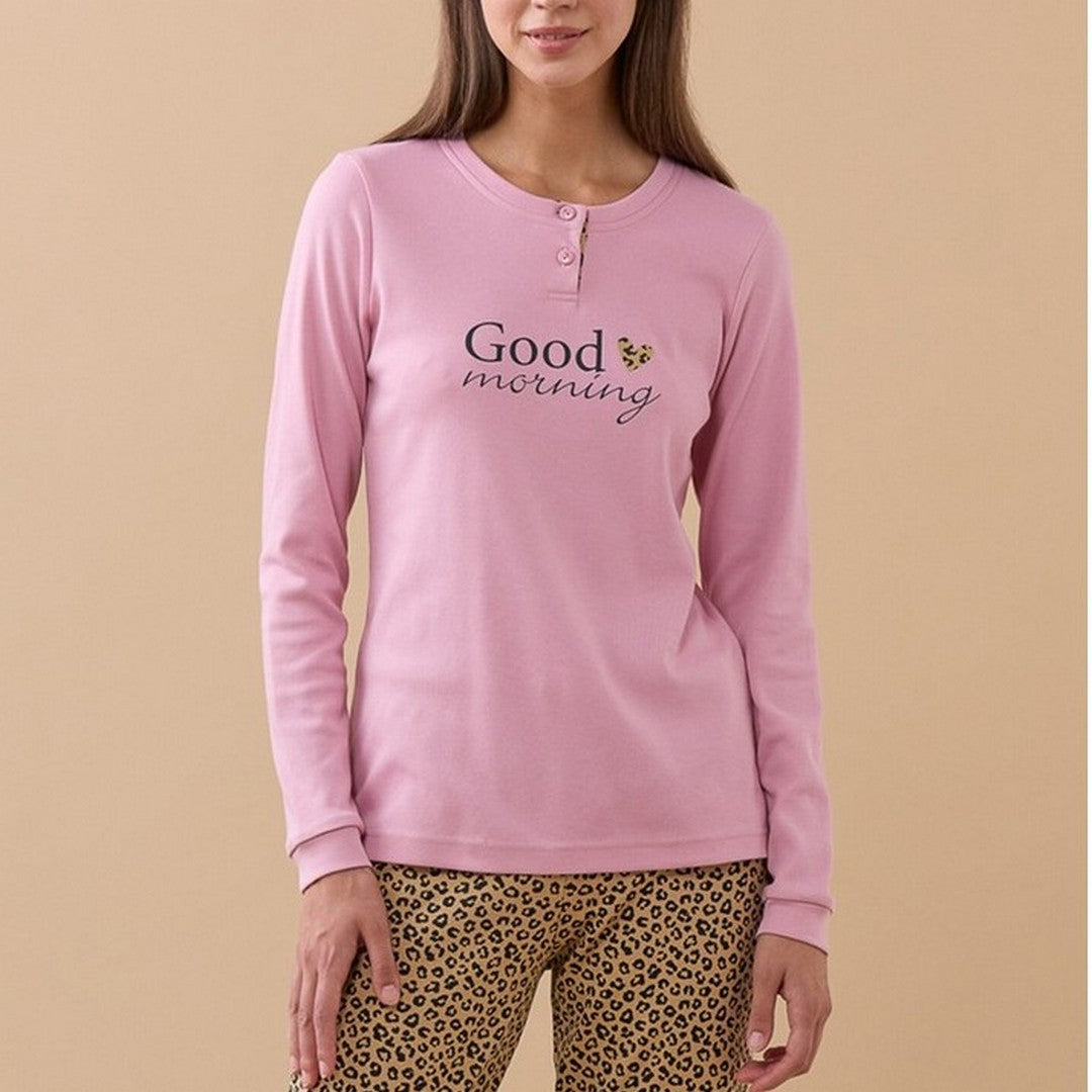 Noidinotte Pigiama Donna Caldo Cotone - FA009732