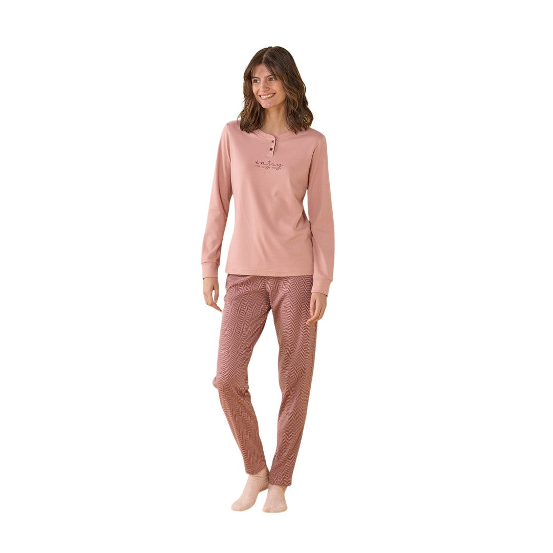 Noidinotte Pigiama Donna Caldo Cotone - FA009883
