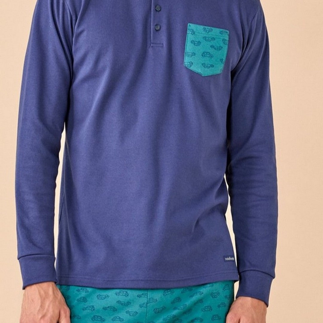 Noidinotte Pigiama Uomo Caldo Cotone - FC003319
