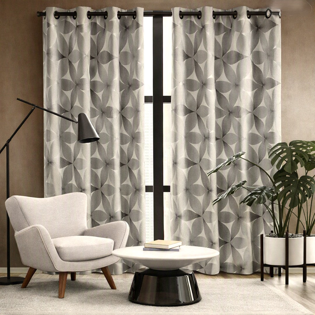 Linea Oro Pannello Tenda Devorè con Borchie Grace ZG0932