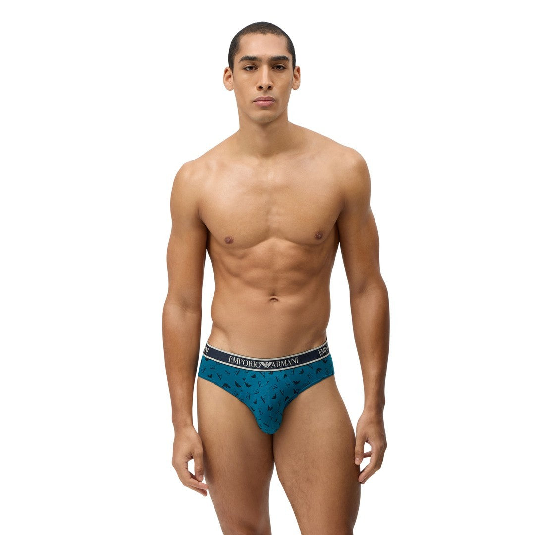 Emporio Armani Uomo 3 Pack Slip Core Logoband  - EM000258 AF25019 MB676