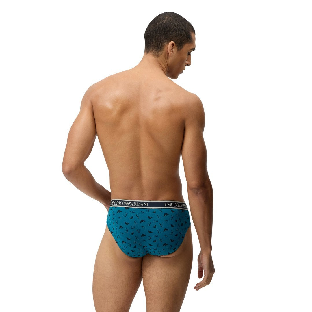 Emporio Armani Uomo 3 Pack Slip Core Logoband  - EM000258 AF25019 MB676
