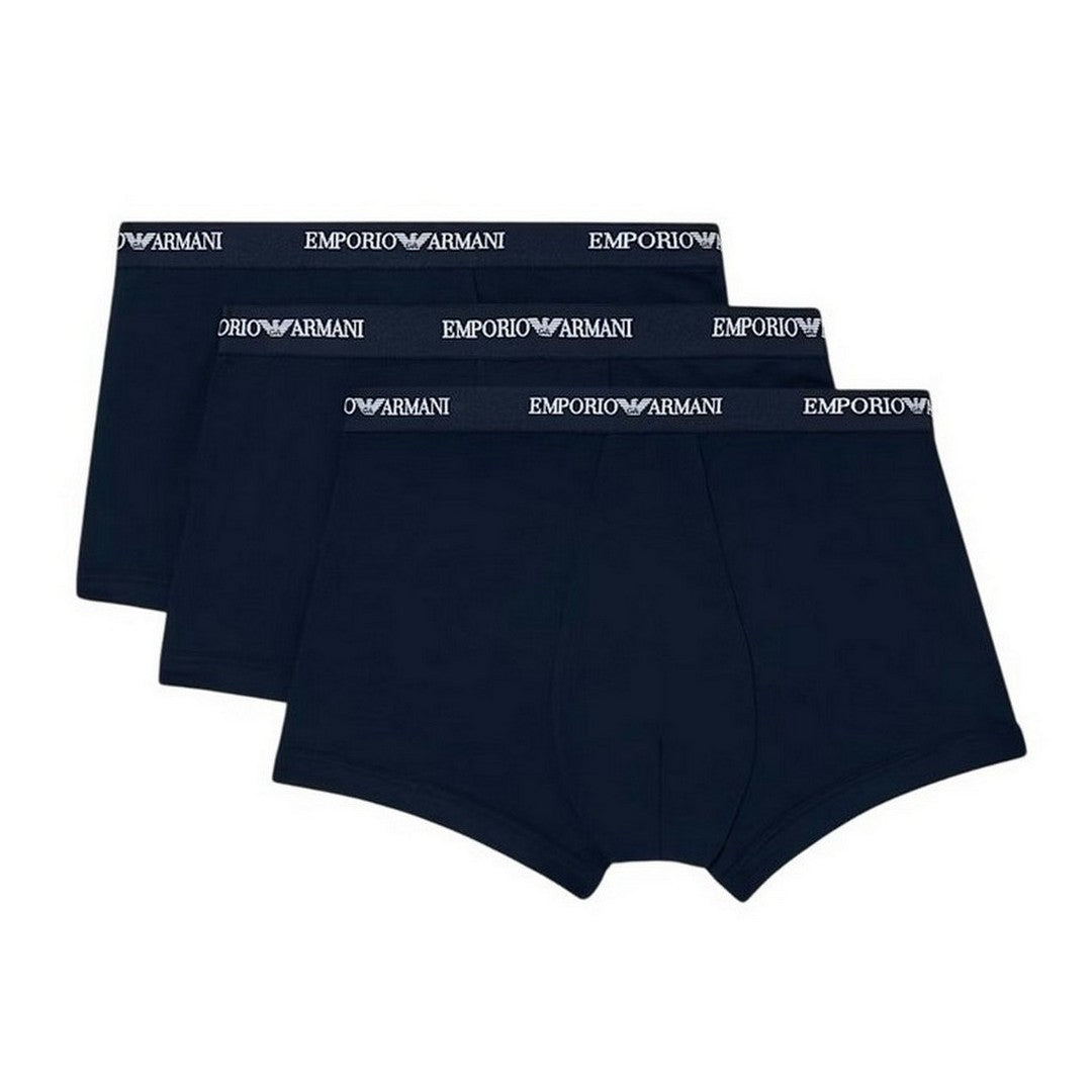 Emporio Armani Uomo 3 Pack Boxer Cotone Elastico - EM000259 AF14132 MB139