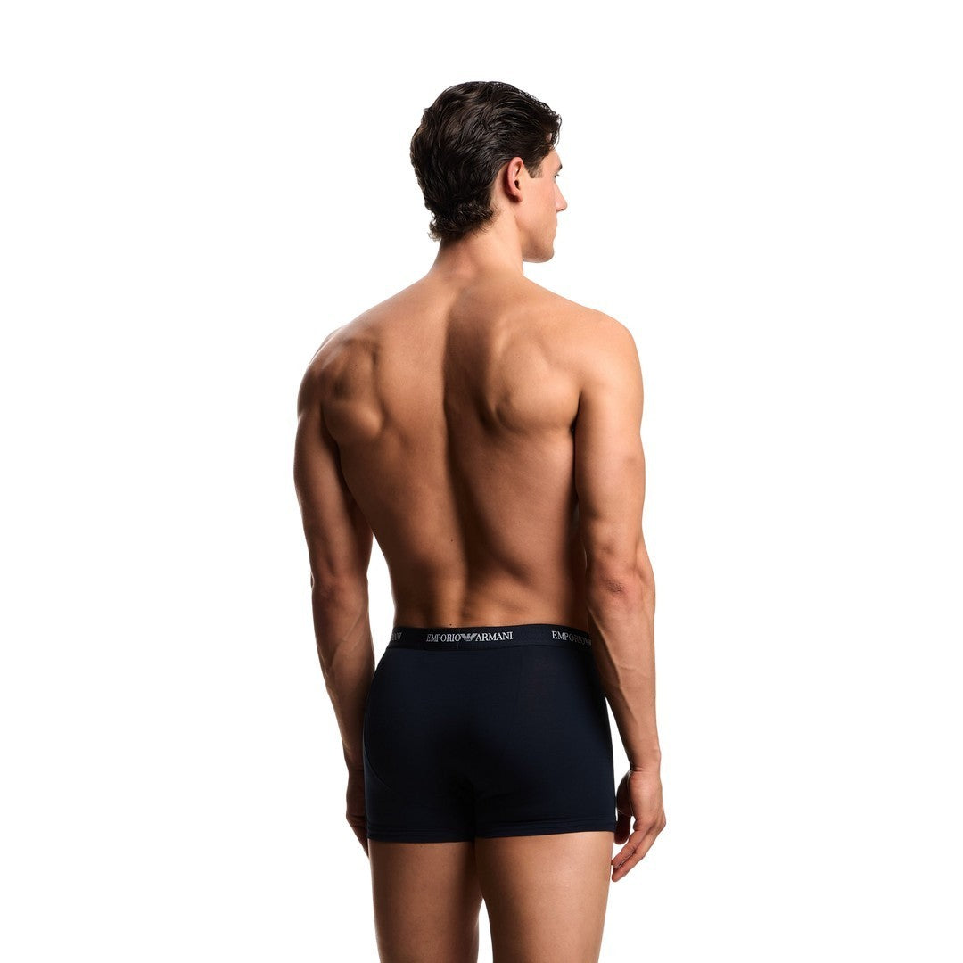 Emporio Armani Uomo 3 Pack Boxer Cotone Elastico - EM000259 AF14132 MB139
