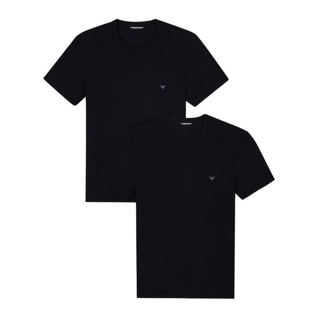 Emporio Armani Uomo 2 Pack T-Shirt Girocollo Stretch - EM000391 AF14132 MC005