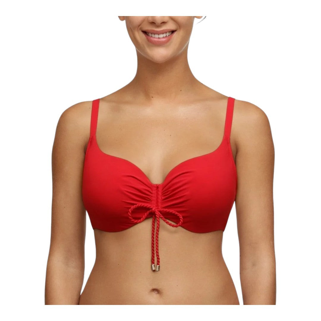 Chantelle Top Bikini Donna Balconcino Memory Rosso - C10G50-08F