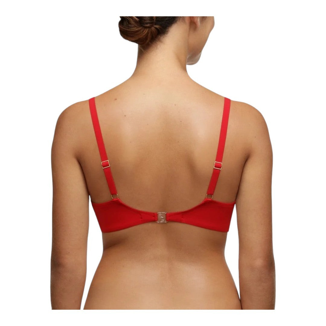 Chantelle Top Bikini Donna Balconcino Memory Rosso - C10G50-08F