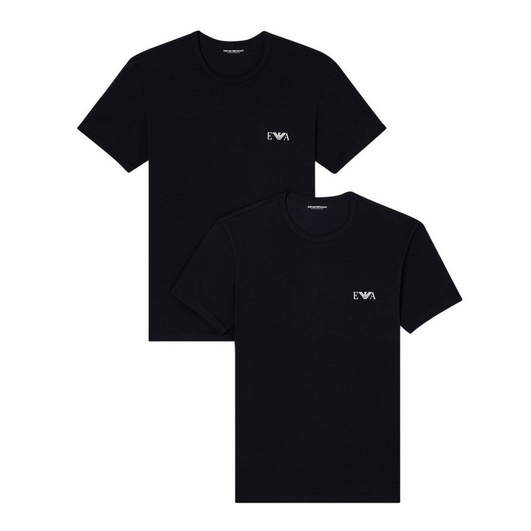 Emporio Armani Uomo 2 Pack T-Shirt Girocollo Stretch - EM001849 AF14131 MC005