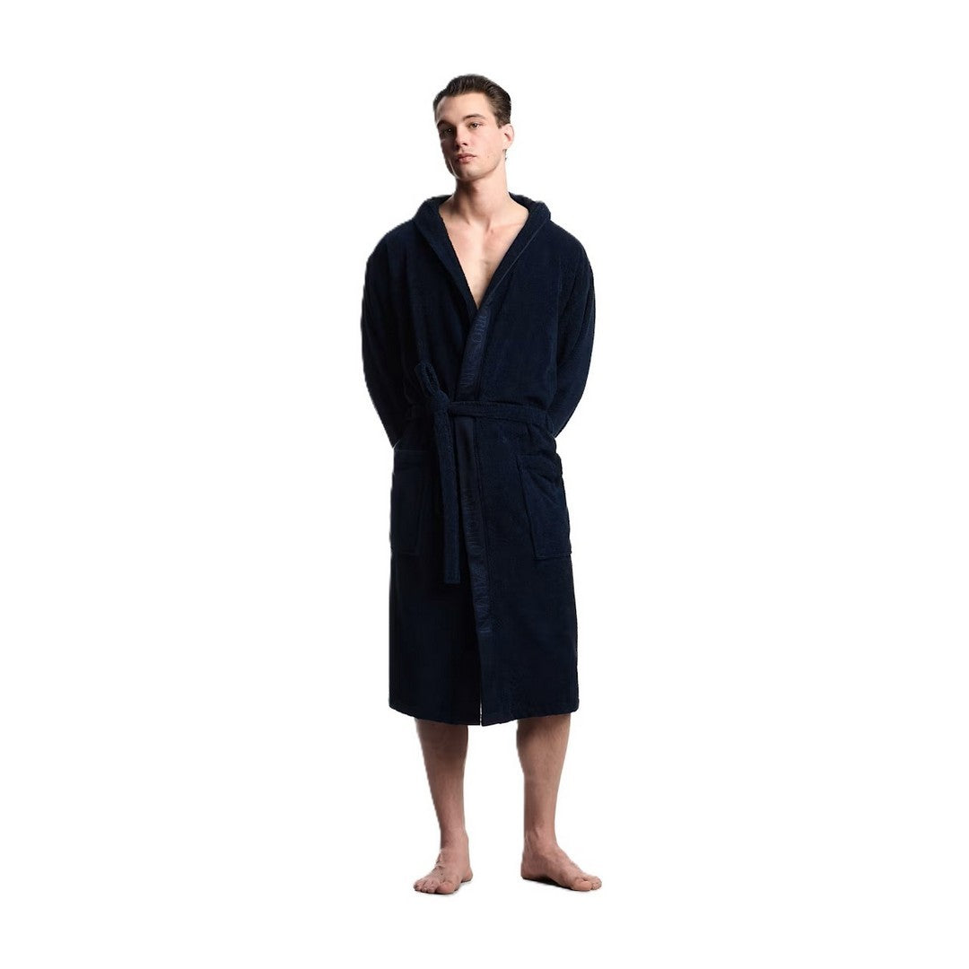 Emporio Armani Accappatoio Spugna Cappuccio Uomo - EM002255 AF25032 UB102