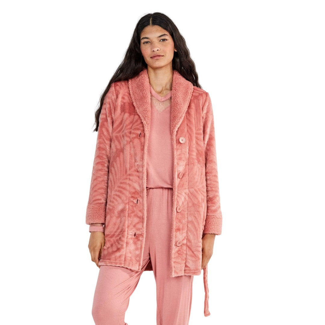 Gisela Giacca Corta Donna in Peluche Jacquard 20425