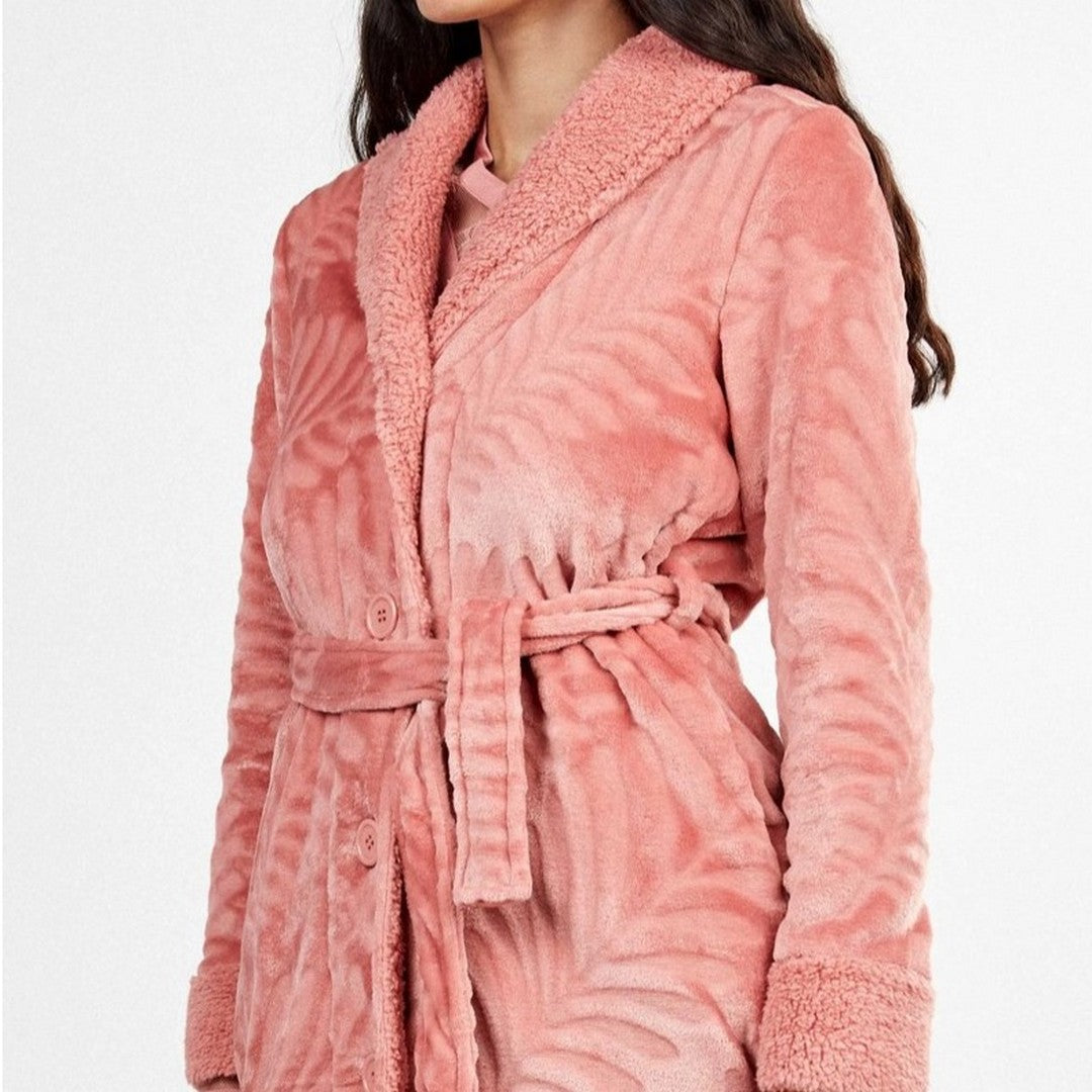 Gisela Giacca Corta Donna in Peluche Jacquard 20425