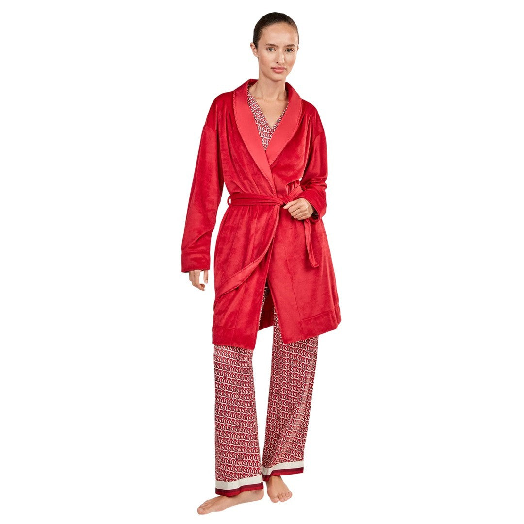 Gisela Giacca Corta Donna in Peluche Jacquard 20445