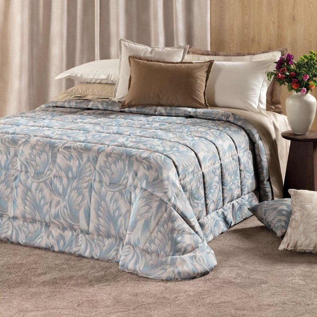 Reevèr Pliumea Trapunta Jacquard Retro Cotone Madapolam Matrimoniale LG0943