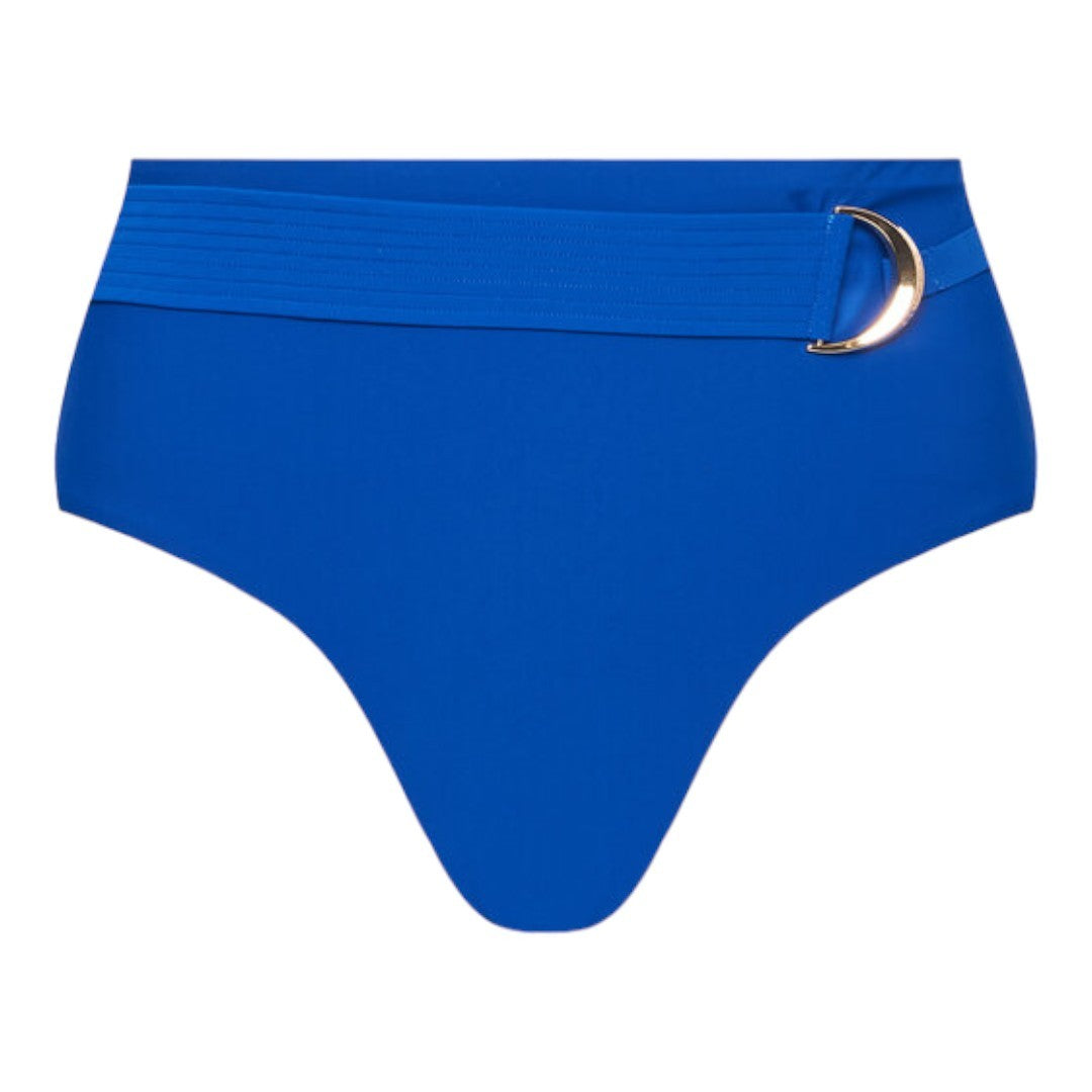 Chantelle Bikini Culotte Donna Applicazione Dorata Deep Blue - C12T80-00K