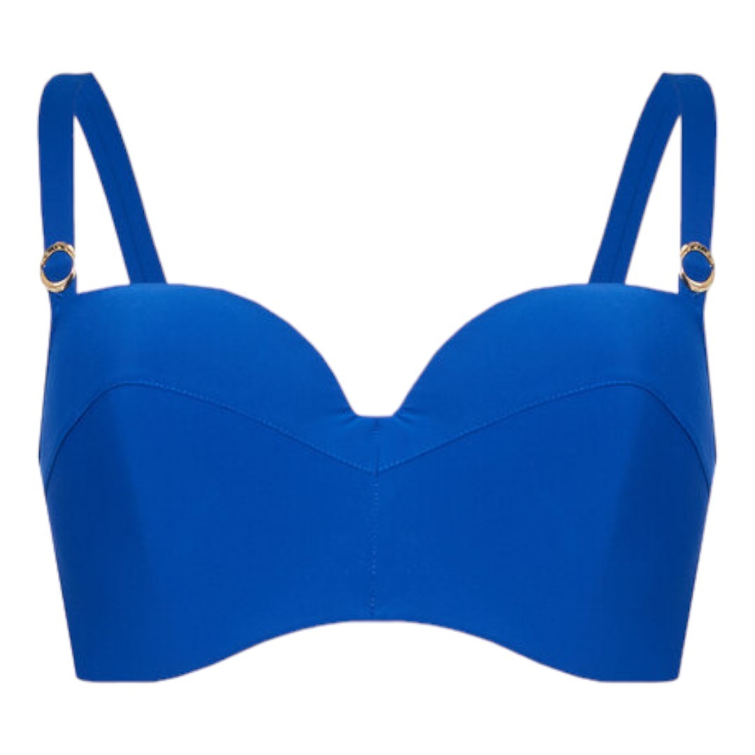 Chantelle Top Bikini Donna Balconcino Memory Deep Blue - C12T50-00K