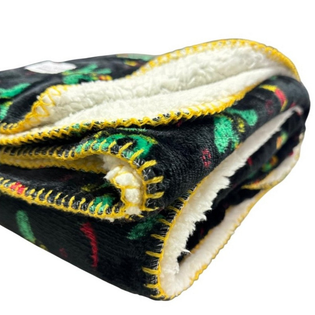 Ysabel Mora Plaid con Pelliccia 130x160