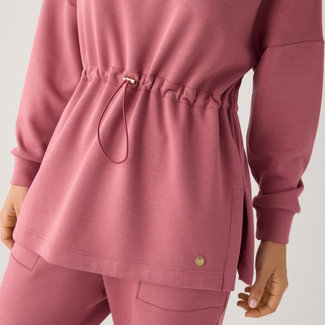 Ysabel Mora Felpa Donna Felpata con Collo Alto e Coulisse - 70741