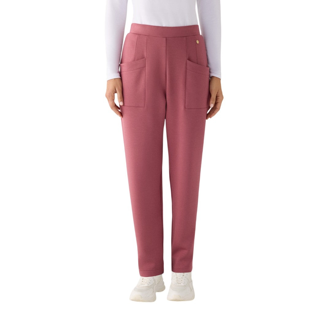 Ysabel Mora Pantaloni Donna Slim Fit a Vita Alta con Interno Felpato - 70744