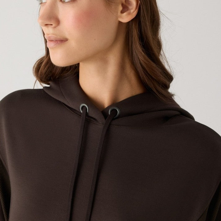 Ysabel Mora Felpa Donna con Cappuccio e Maniche a Sbuffo - 70745