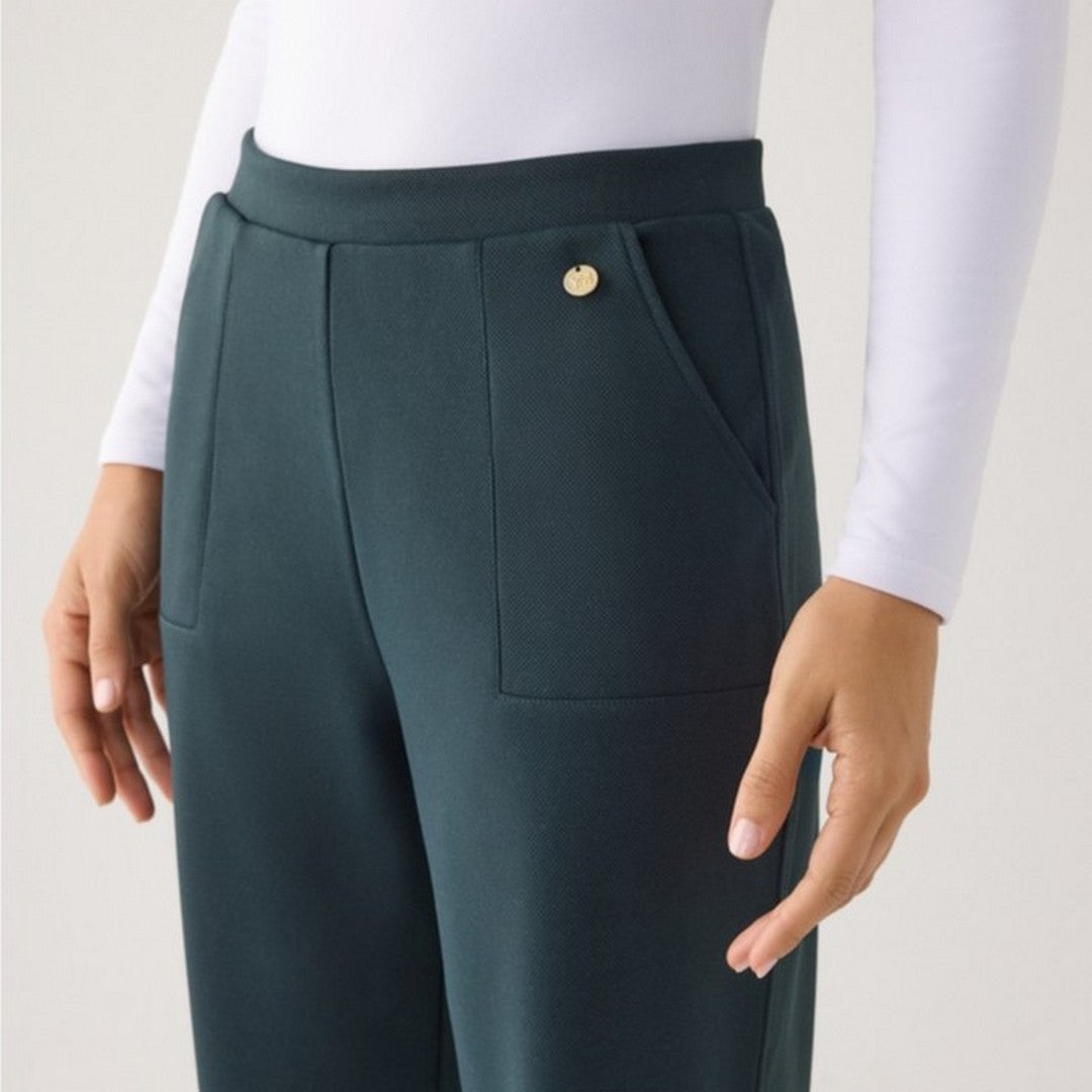 Ysabel Mora Pantaloni Donna in Piqué Elasticizzato - Art. 70752