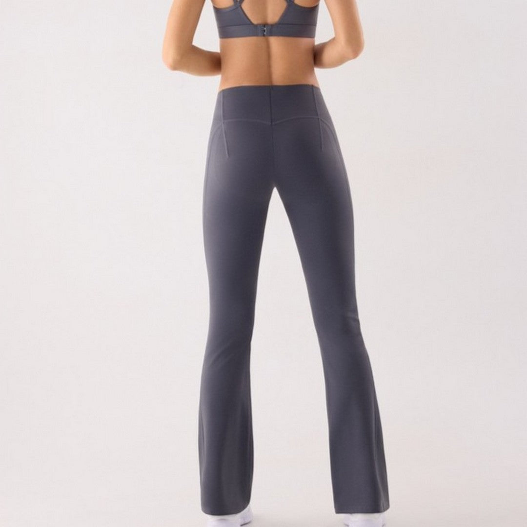 Ysabel Mora Compressive Leggings Sportivi Donna a Vita Alta Svasati Pushup-70970