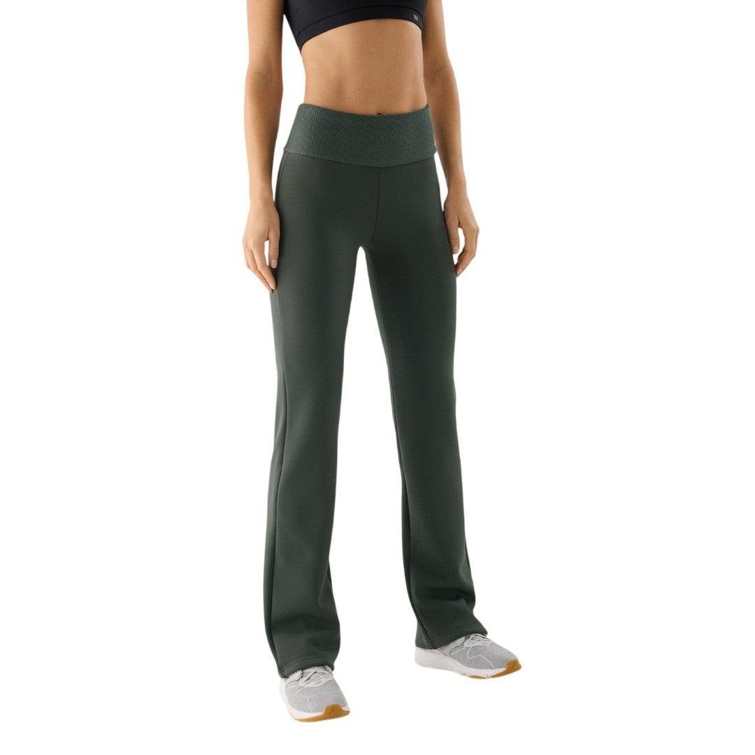 Ysabel Mora Leggings Termici Donna a Vita Alta Svasati Ultra Thermal - 70994