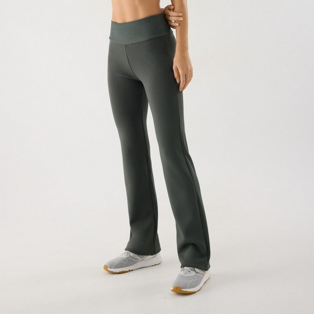 Ysabel Mora Leggings Termici Donna a Vita Alta Svasati Ultra Thermal - 70994