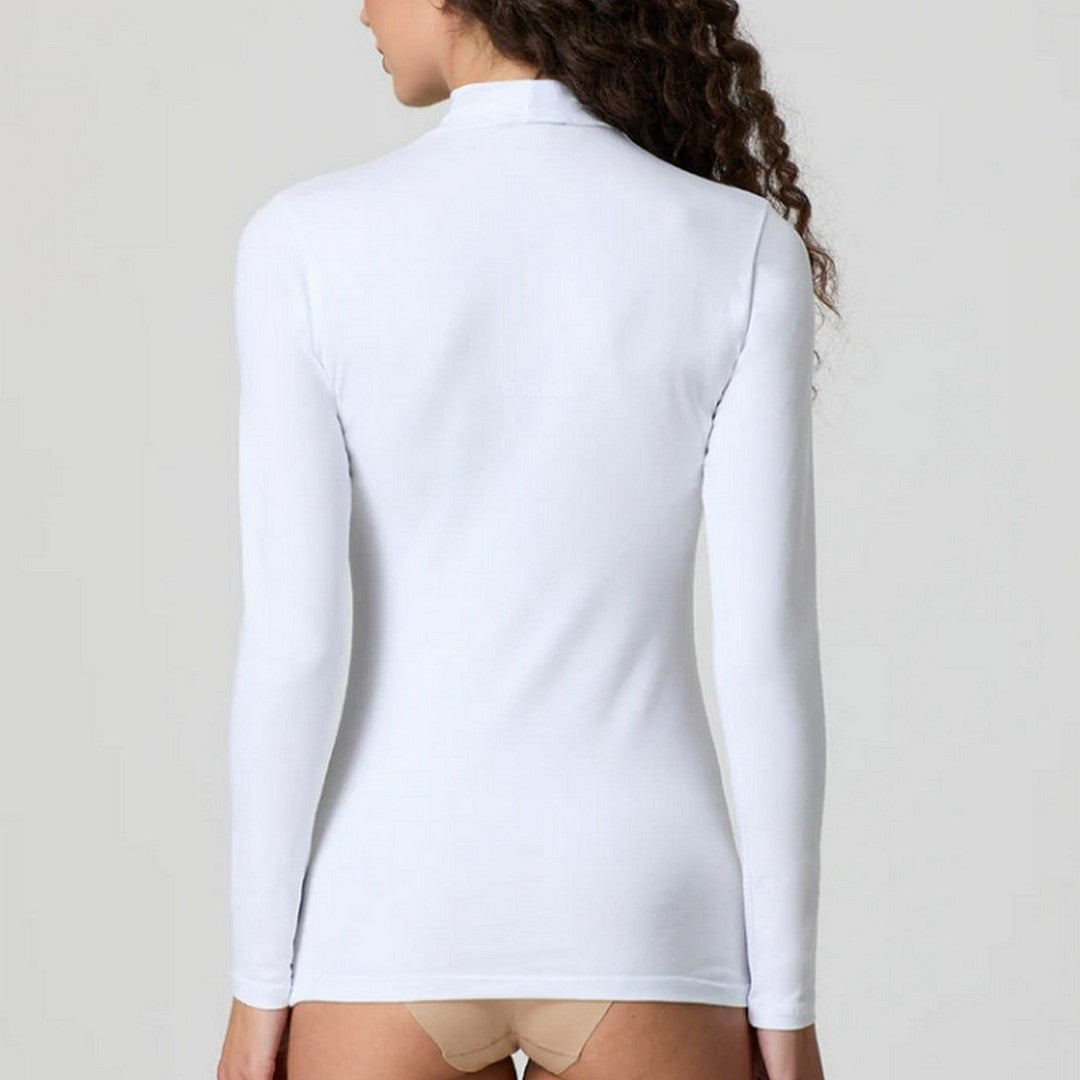 Jadea Lupetto Donna Manica Lunga Cotone Elasticizzato