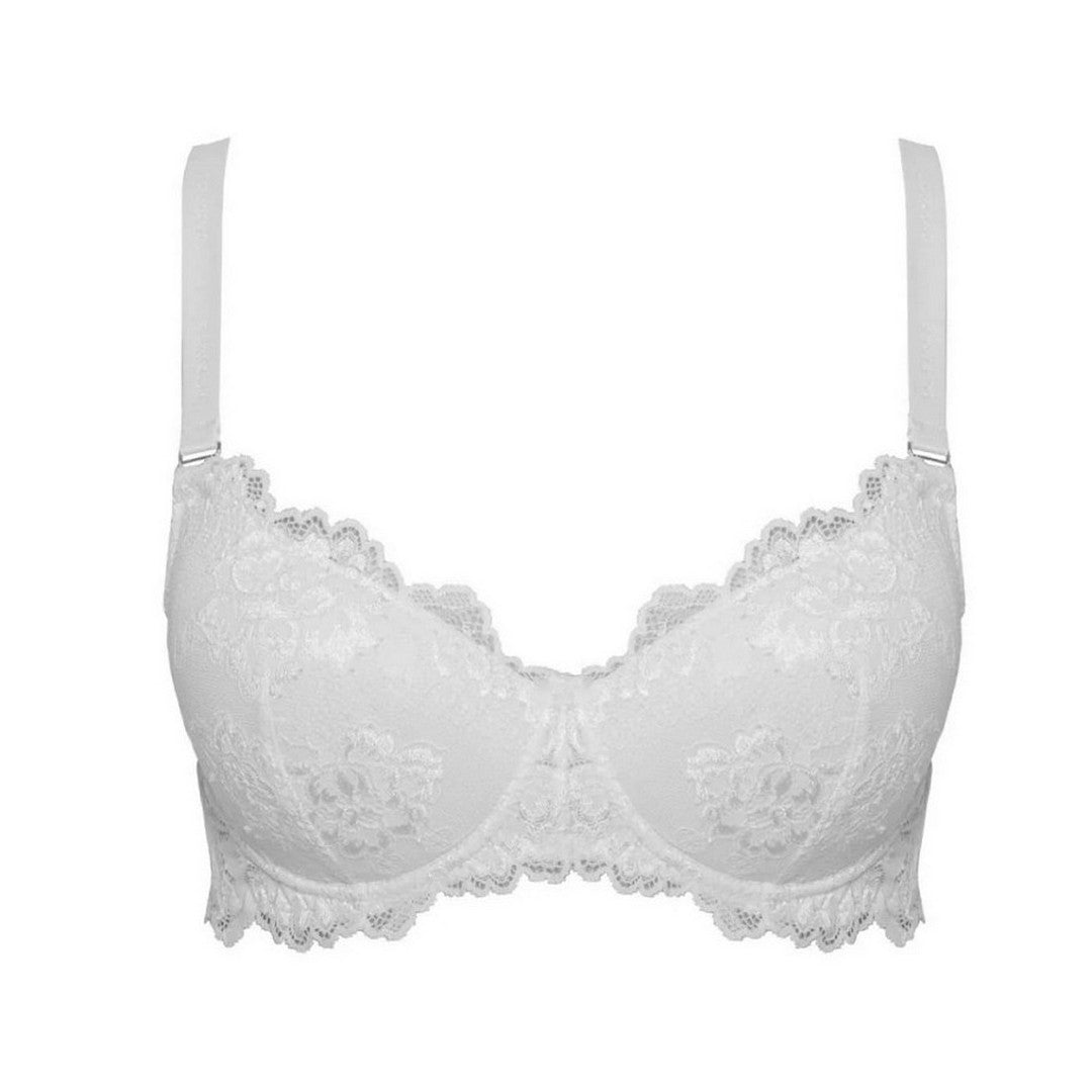 Lormar Reggiseno Donna Balconcino Favoloso in Pizzo con Ferretto