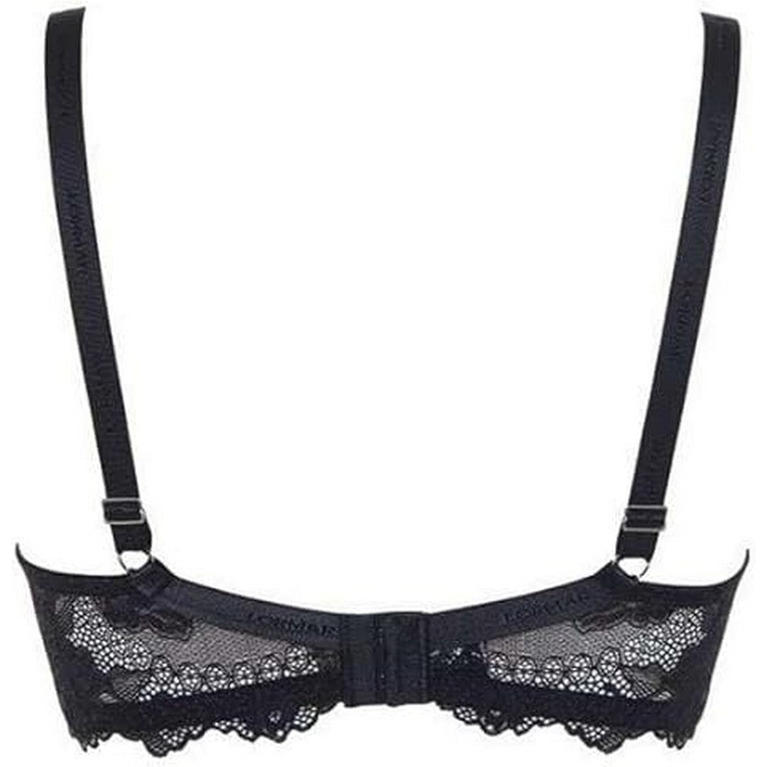 Lormar Reggiseno Donna Balconcino Favoloso in Pizzo con Ferretto