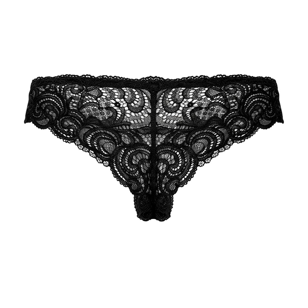 Lormar Slip Donna Brasiliana Frizzante in Pizzo