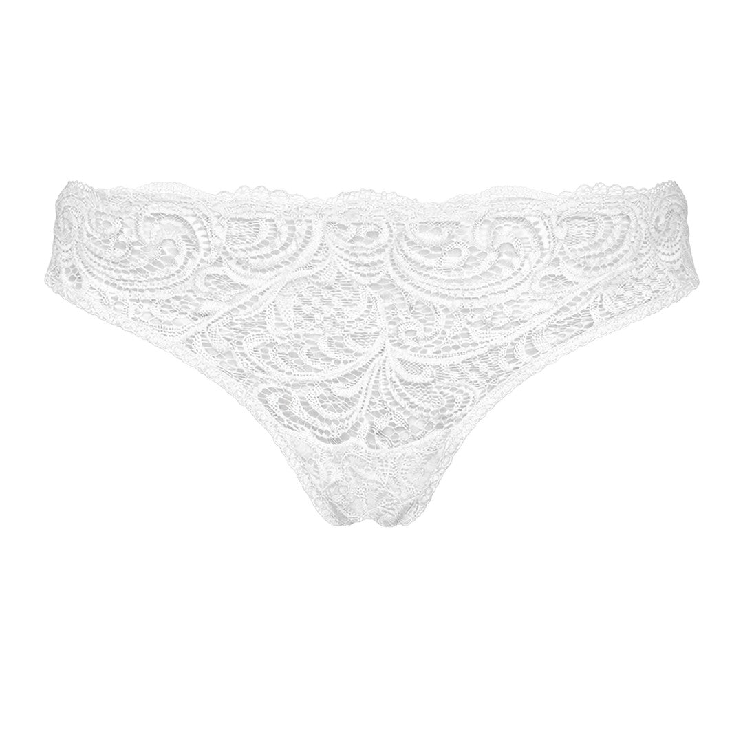 Lormar Slip Donna Brasiliana Frizzante in Pizzo