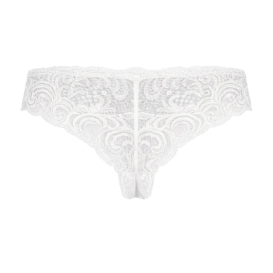 Lormar Slip Donna Brasiliana Frizzante in Pizzo