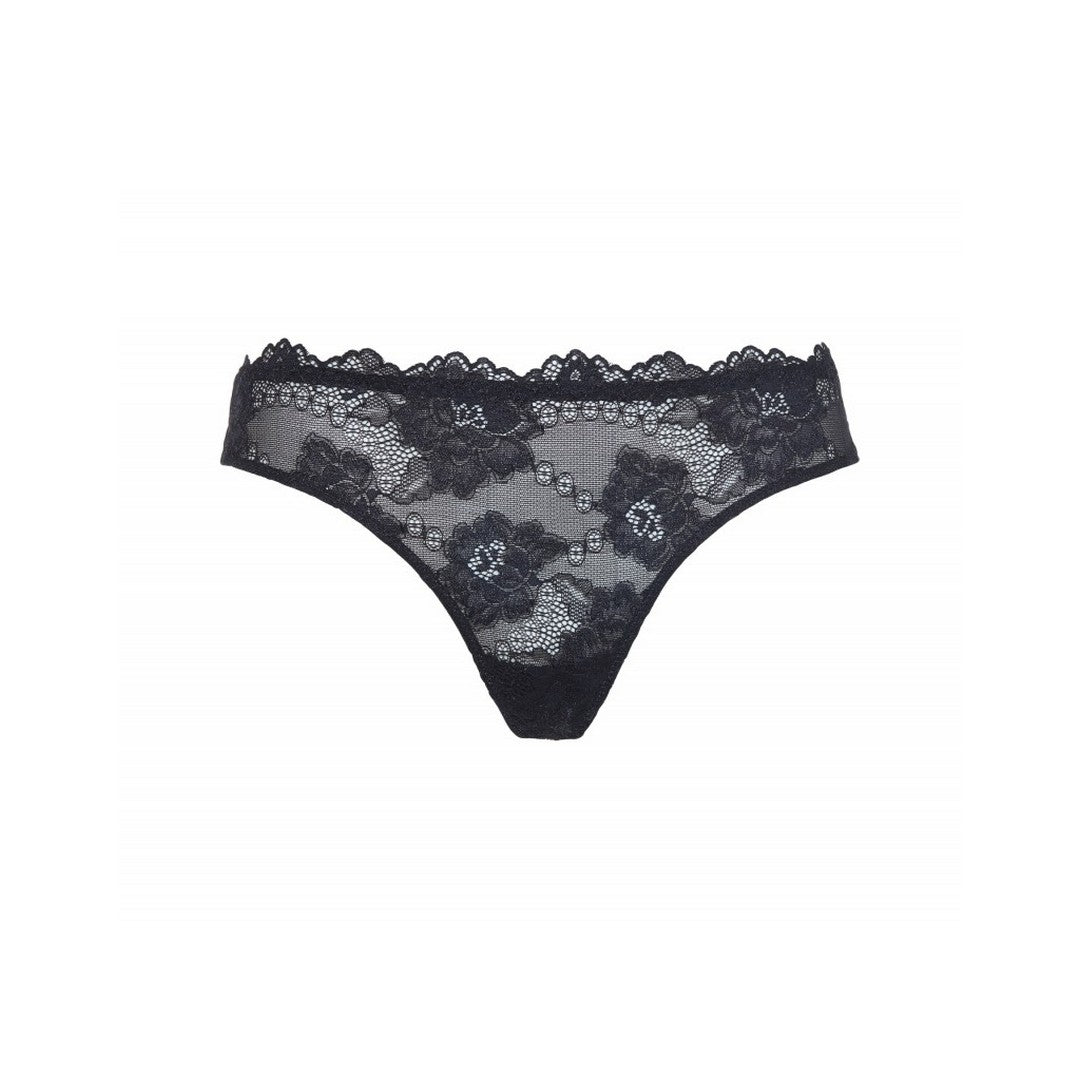Lormar Perizoma in pizzo My class nero