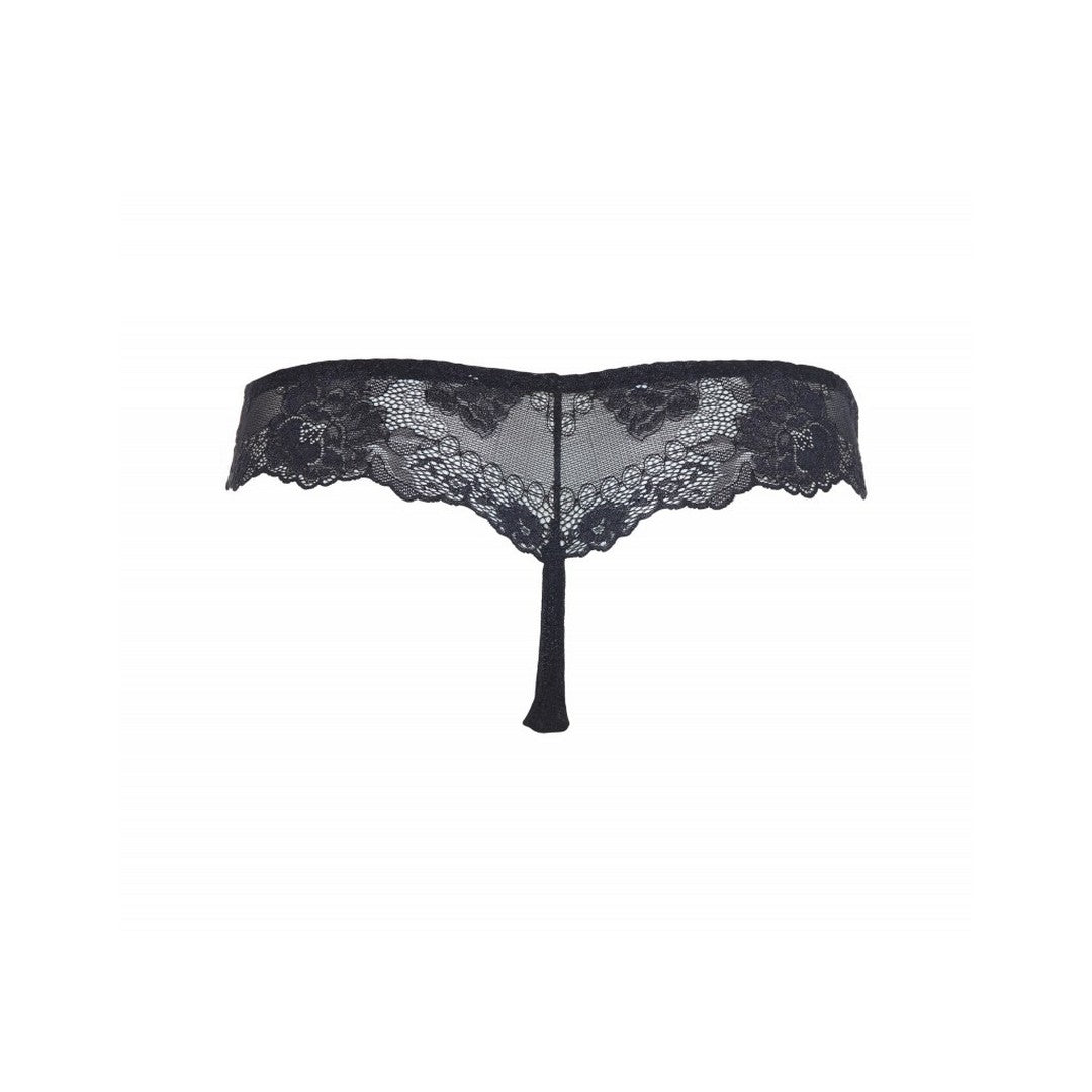 Lormar Perizoma in pizzo My class nero