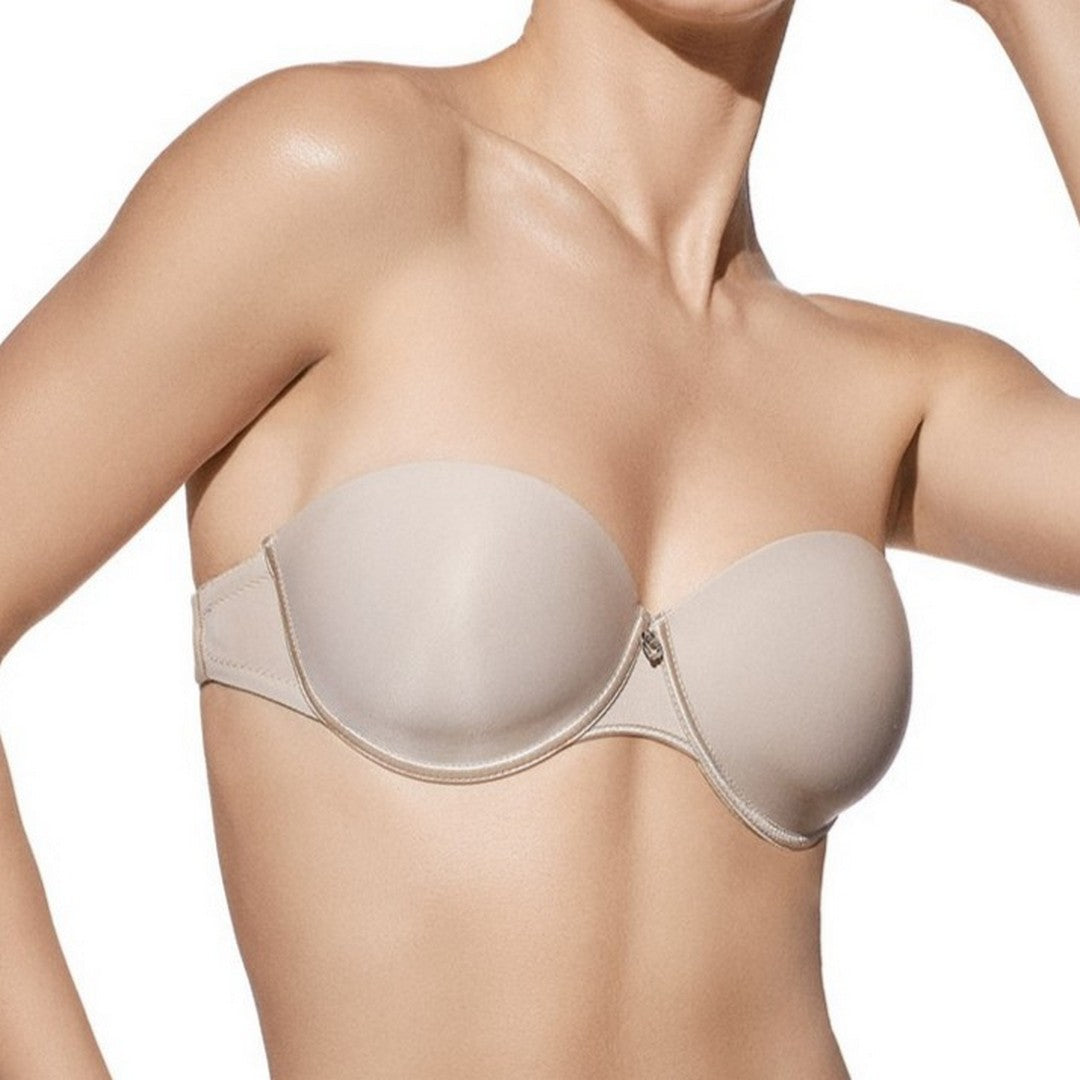 Selene Reggiseno Donna Fascia con Coppe e Fascia Trasparente Magdalena