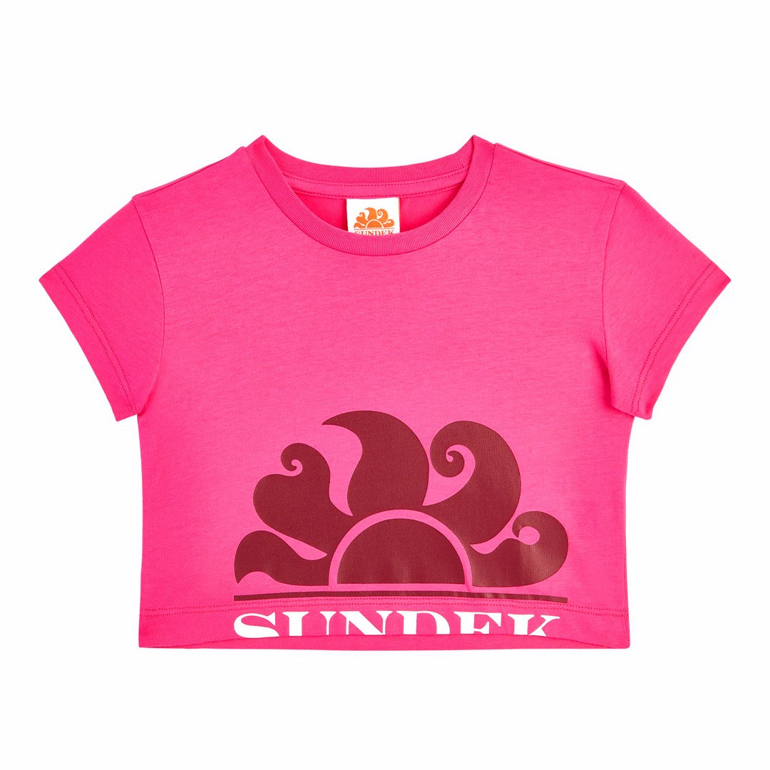 Sundek Cropped T-Shirt Bambina - G740TEJS000-86701