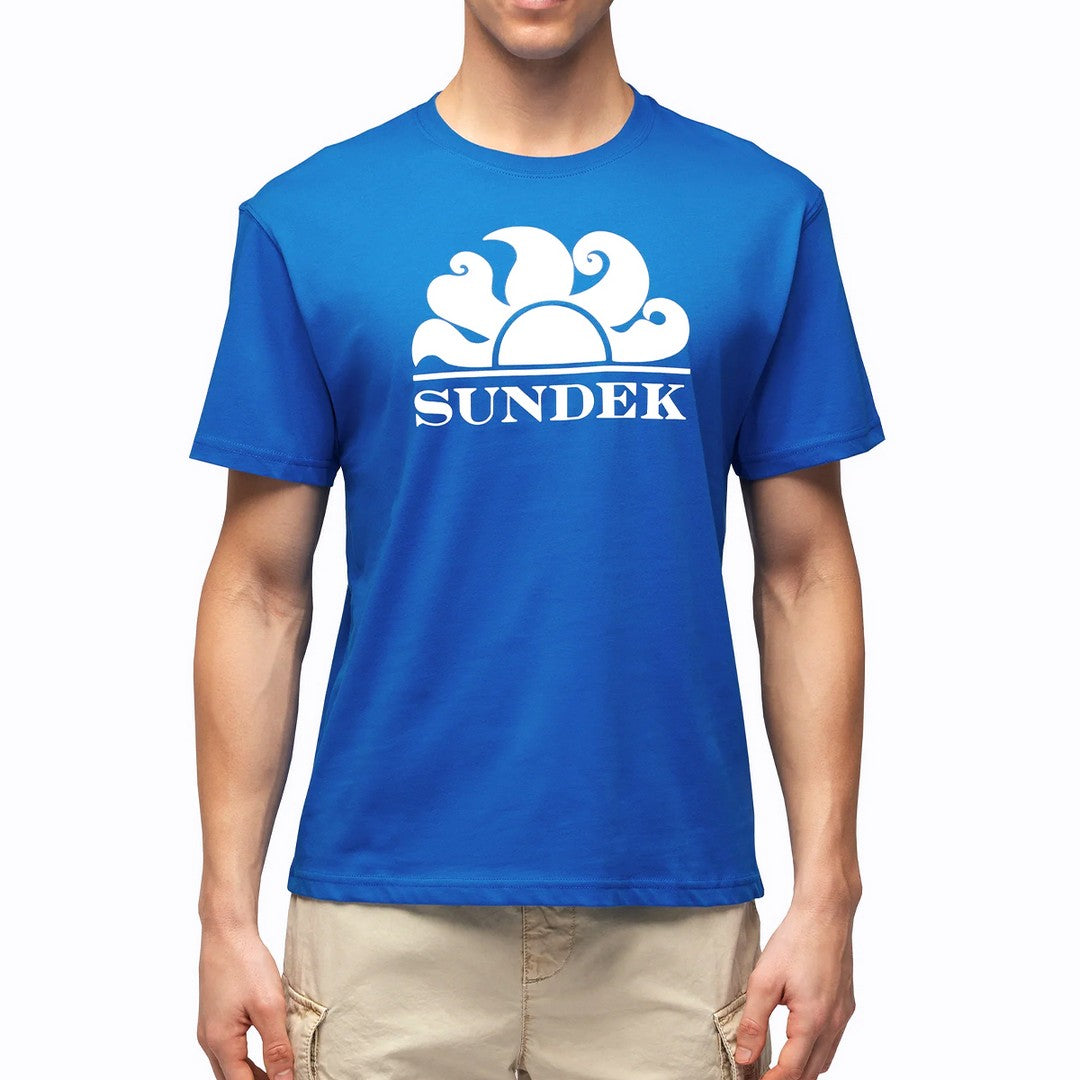 Sundek T-Shirt Uomo New Simeon Logo - M021TEJ7800-A2201